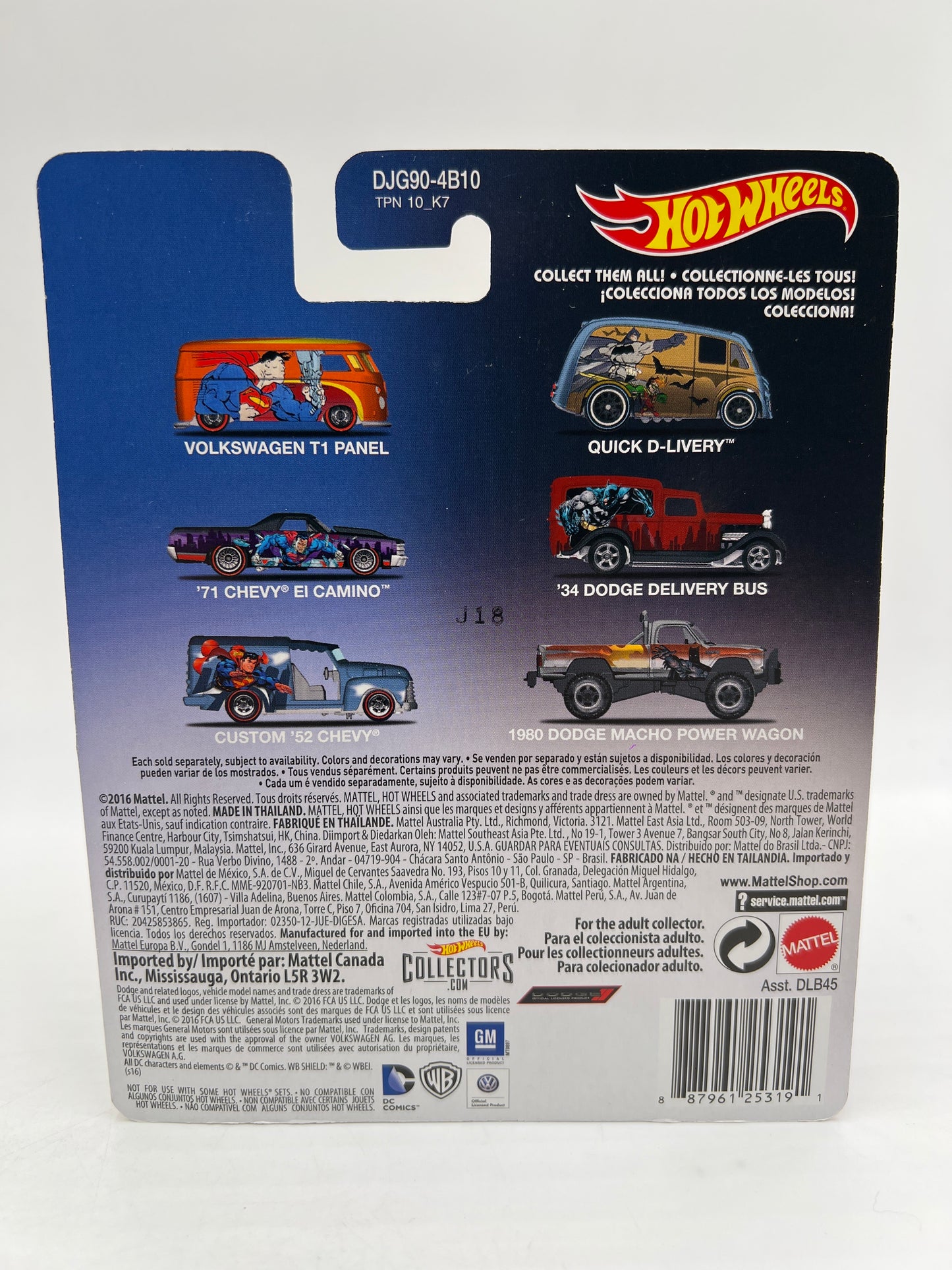 Hot Wheels Premium Superman 71 Chevy El Camino 272D