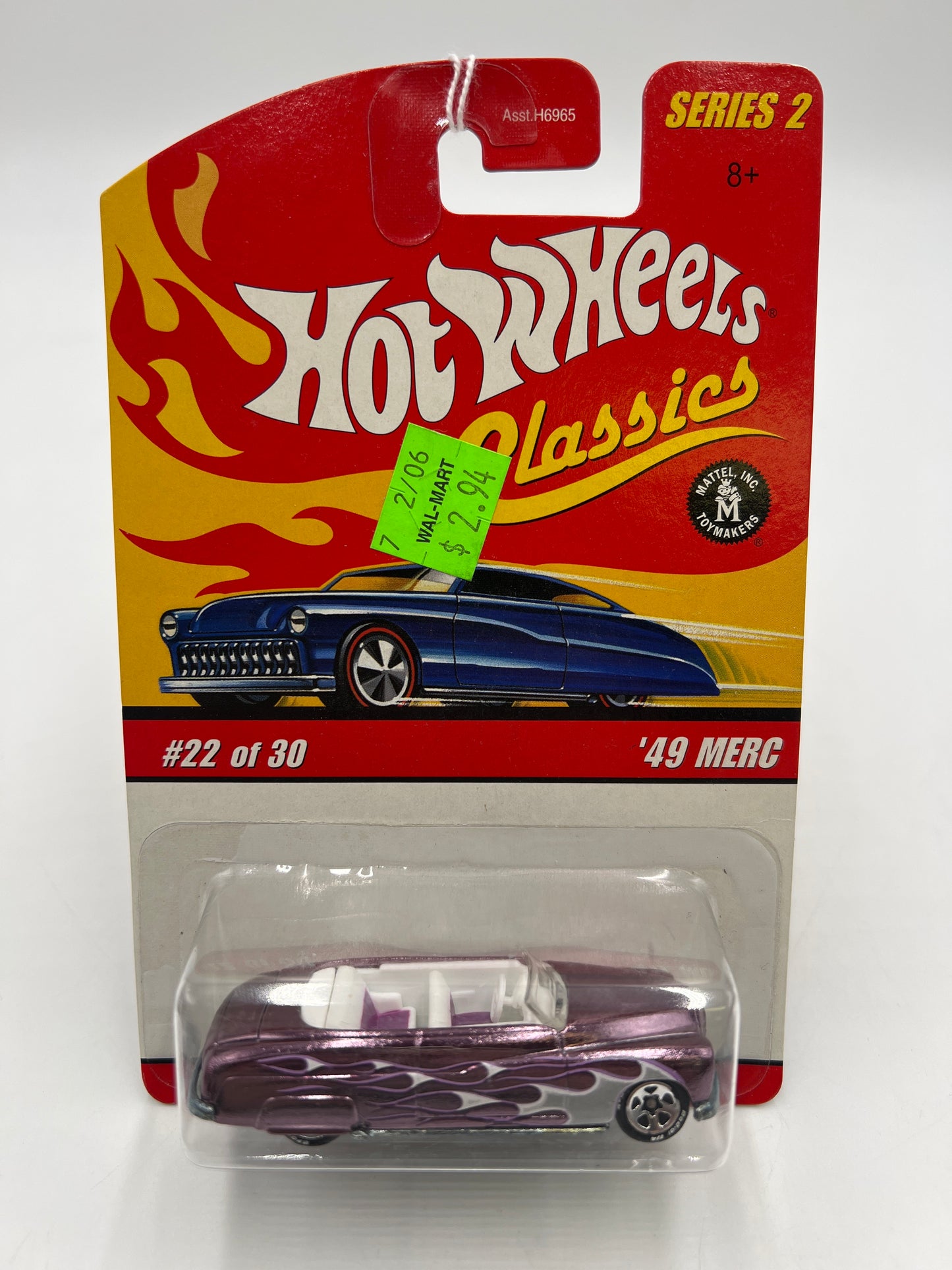 Hot Wheels Classics Series 2 #22 49 Merc Purple