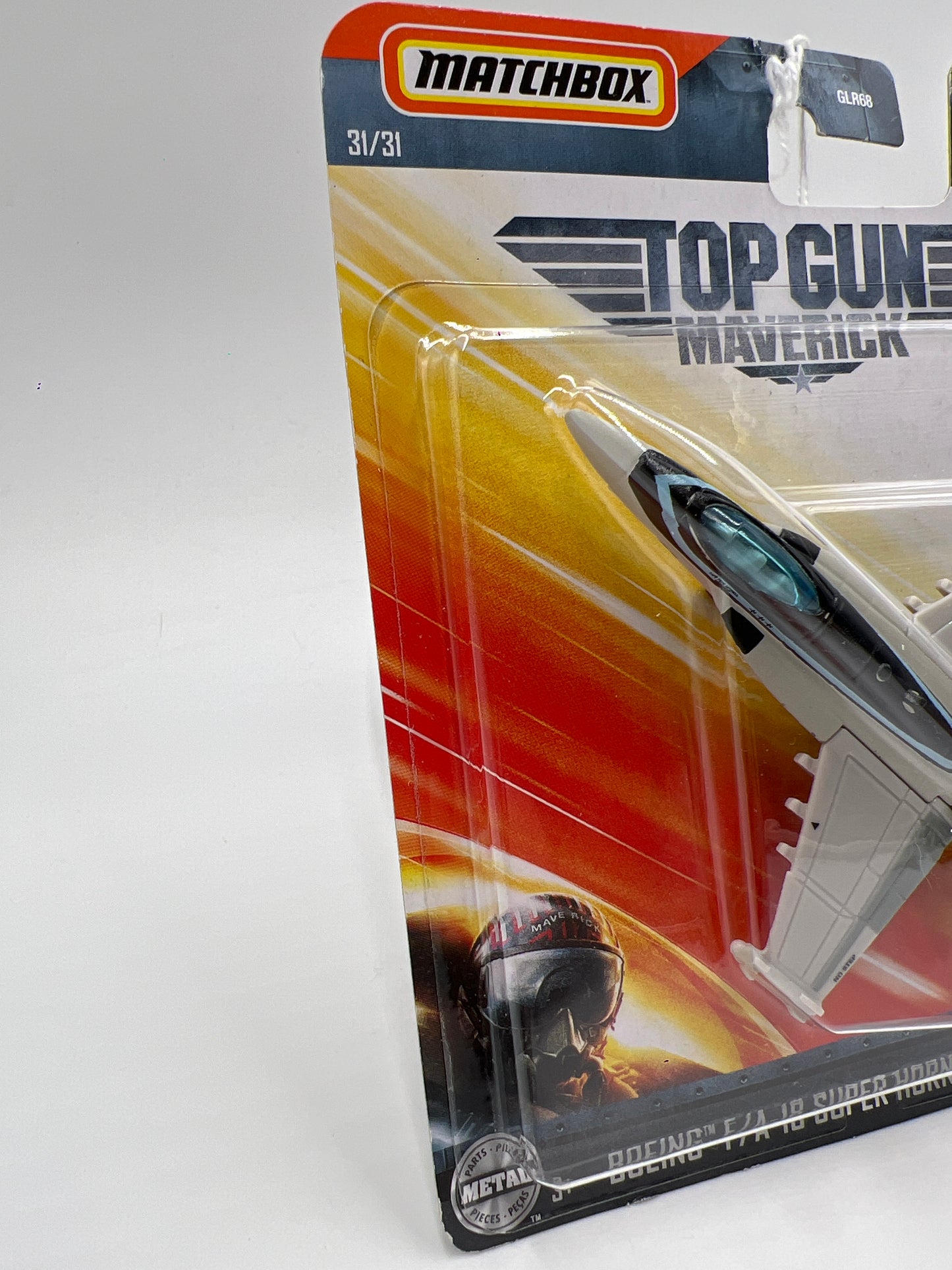 Matchbox Sky Busters #31 Top Gun Boeing F/A-18 Super Hornet Maverick 113D