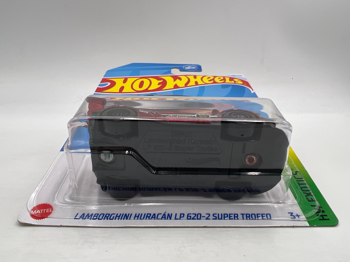 2024 Hot Wheels Super Treasure Hunt #239 Lamborghini Huracan LP 620-2 Super Trofeo Red W/Protector