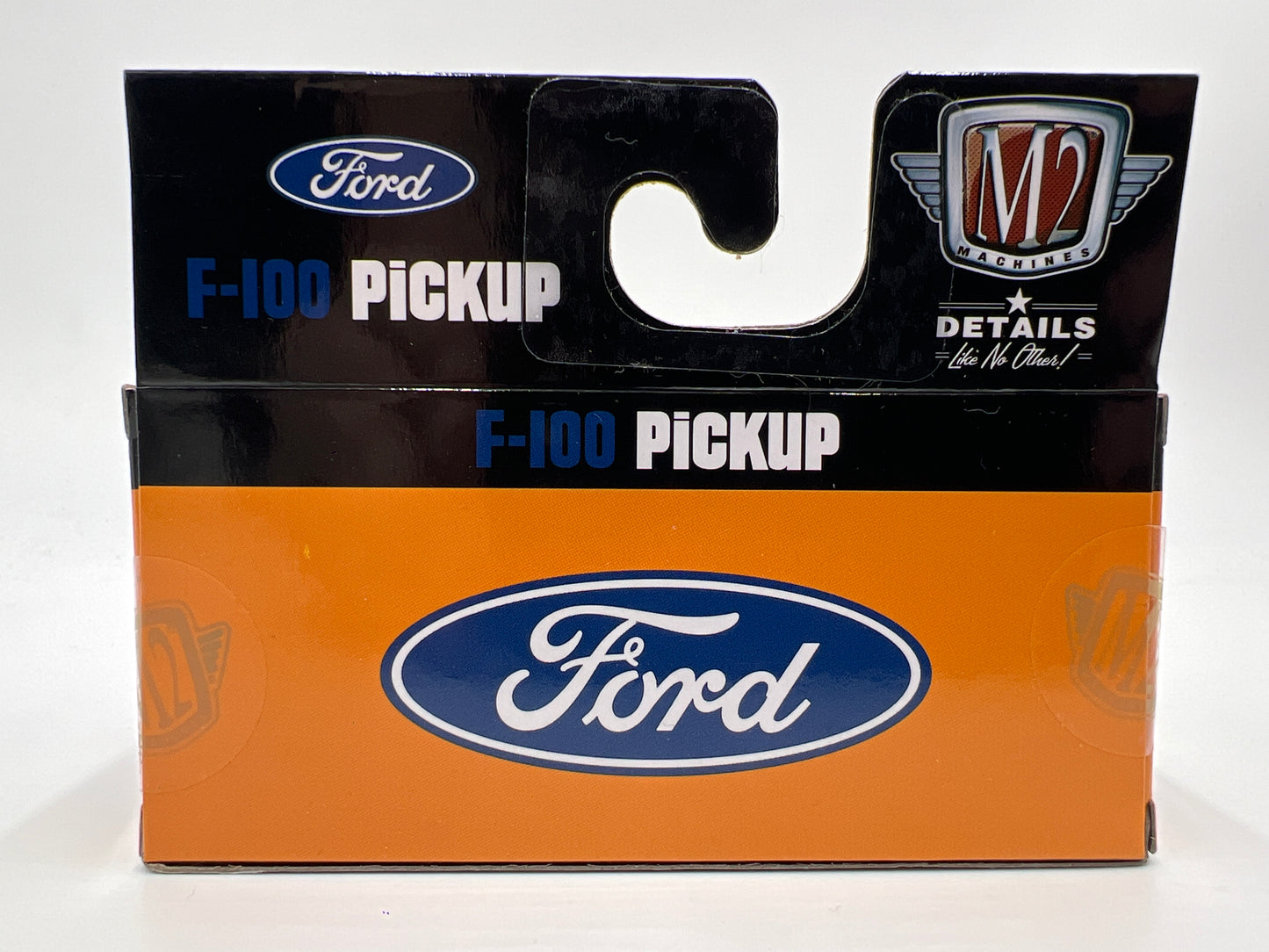 M2 Machines 1969 Ford F-100 Ranger 4x4 White/Orange R54