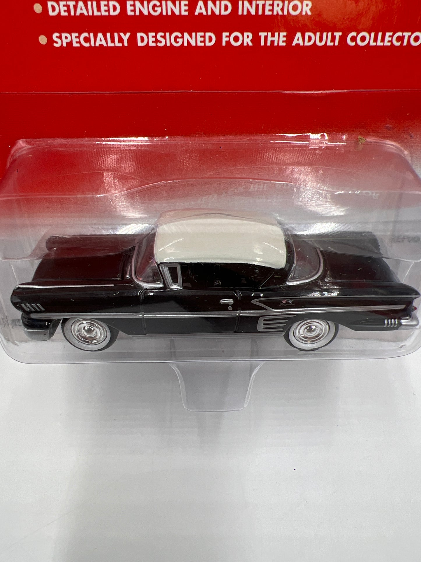 Johnny Lightning American Chrome 1958 Chevy Impala Black 220C