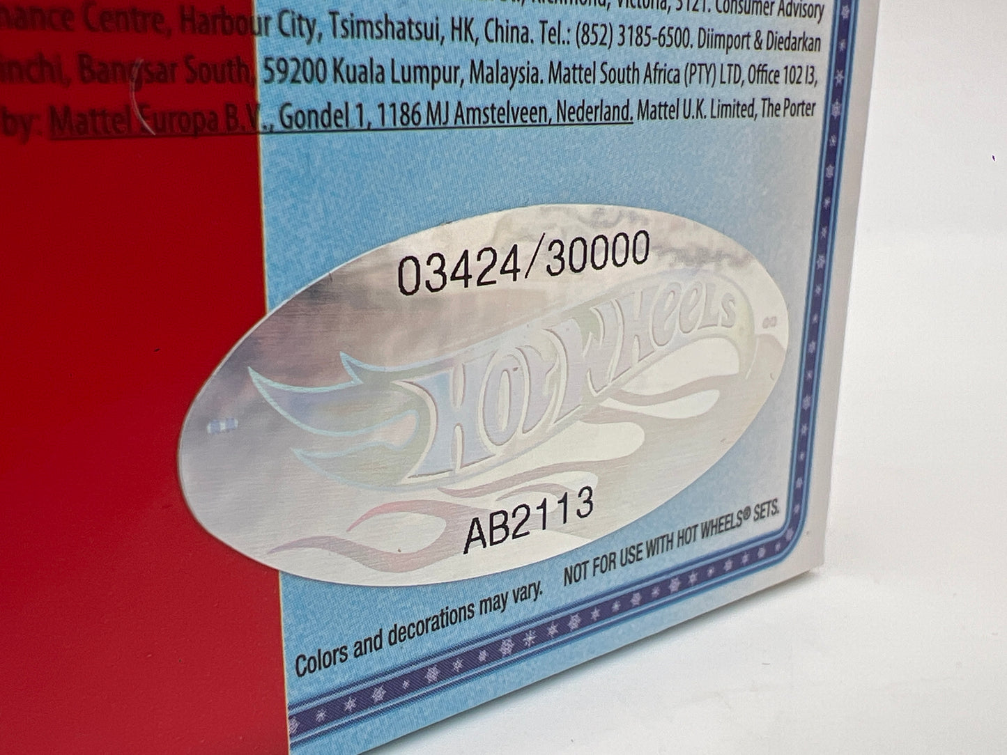 2021 Hot Wheels RLC #3424/30000 64 Chevrolet Impala Snowman Light Blue