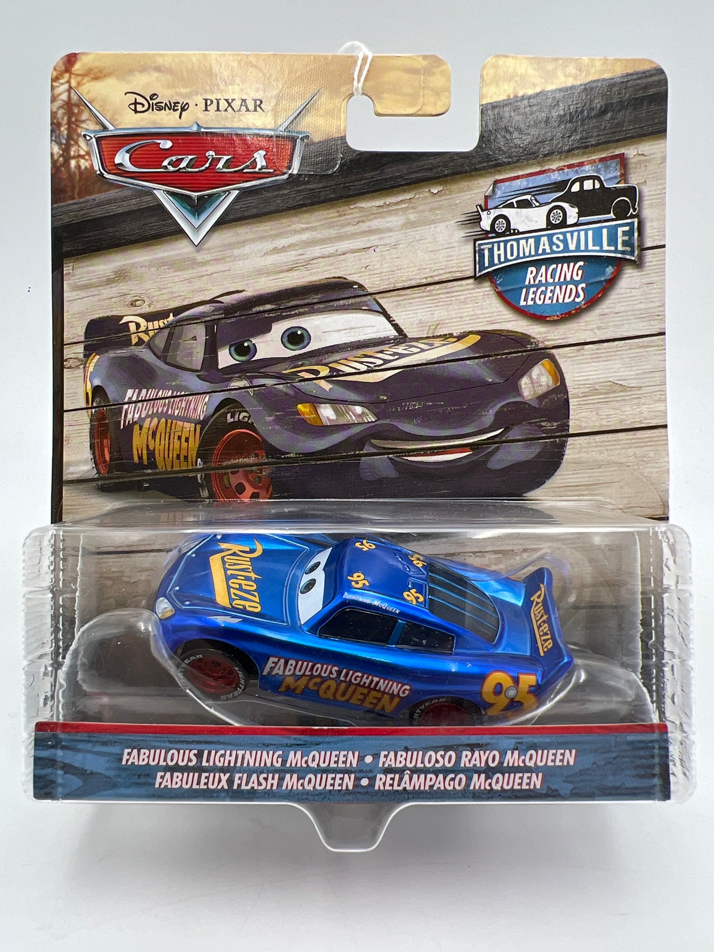Disney Pixar Cars Thomasville Racing Legends Fabulous Lightning McQueen