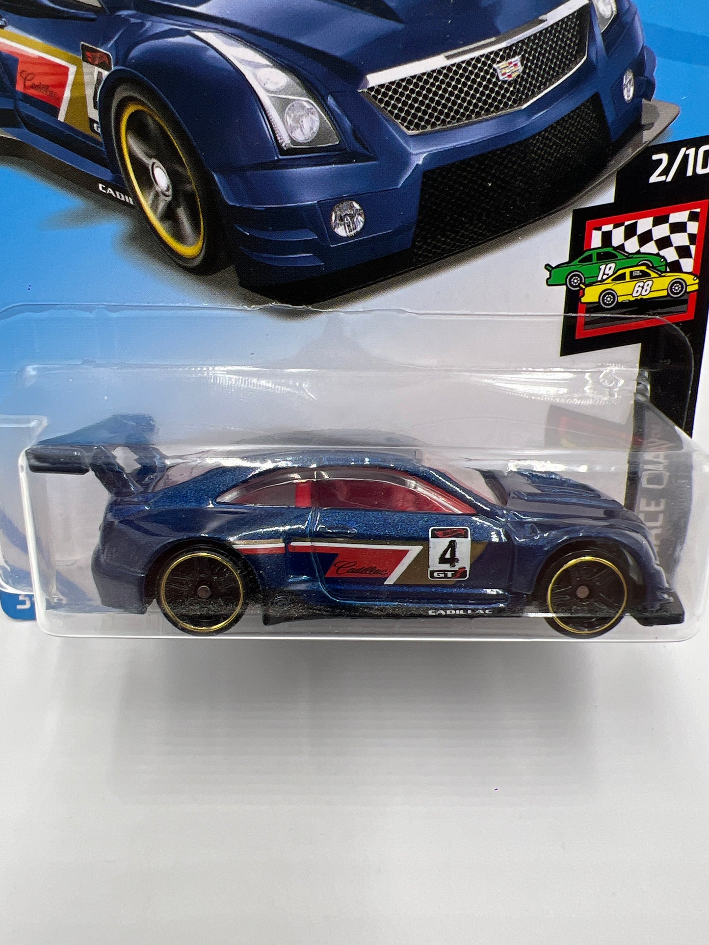 2019 Hot Wheels Kroger Exclusive #75 16 Cadillac ATS-V R Blue 237A