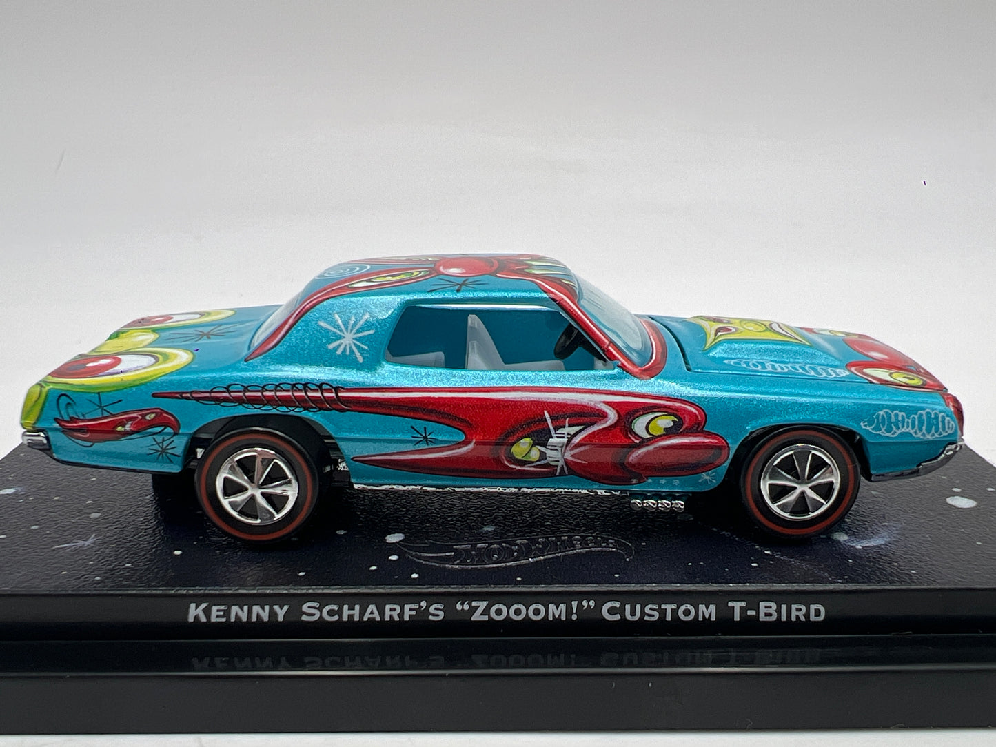 2025 Hot Wheels RLC x Kenny Scharfs Zooom! Custom T-Bird Blue