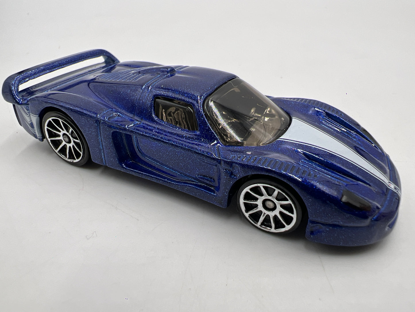 Hot Wheels 2007 Mystery Cars Maserati MC12 Blue Loose