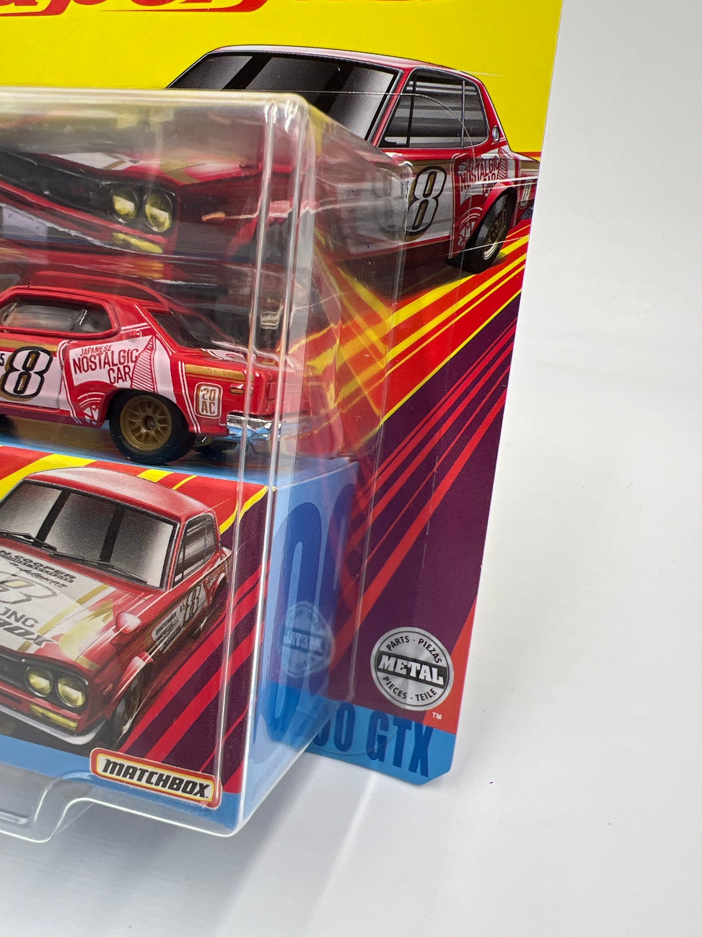 Matchbox Superfast #9 1971 Nissan Skyline 2000 GTX Red 173F