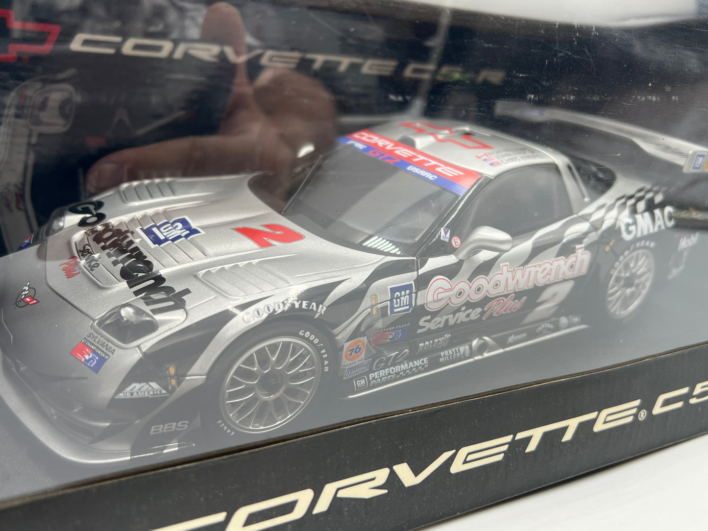 AutoArt 1:18 Scale Corvette C5-R 1999 Rolex 24h Daytona #2 W/Box