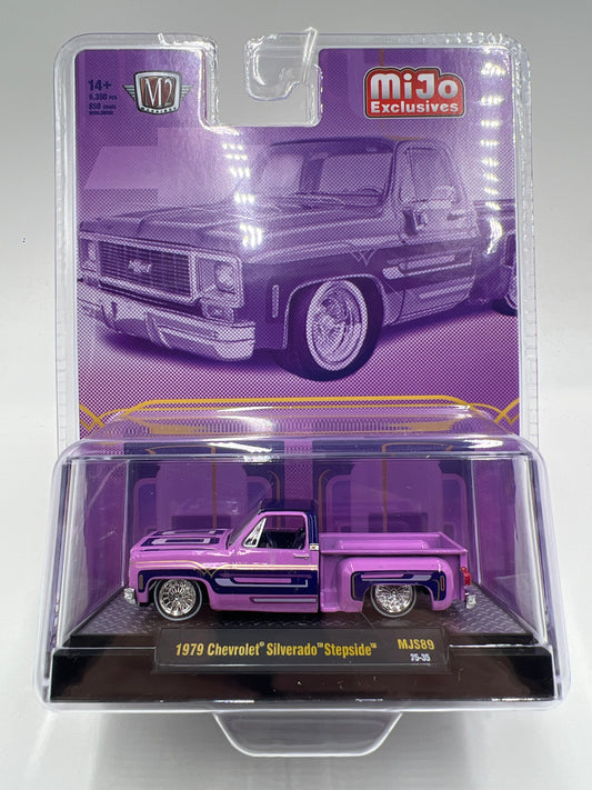 M2 Machines MiJo Exclusives 1979 Chevrolet Silverado Stepside MJS89 204D