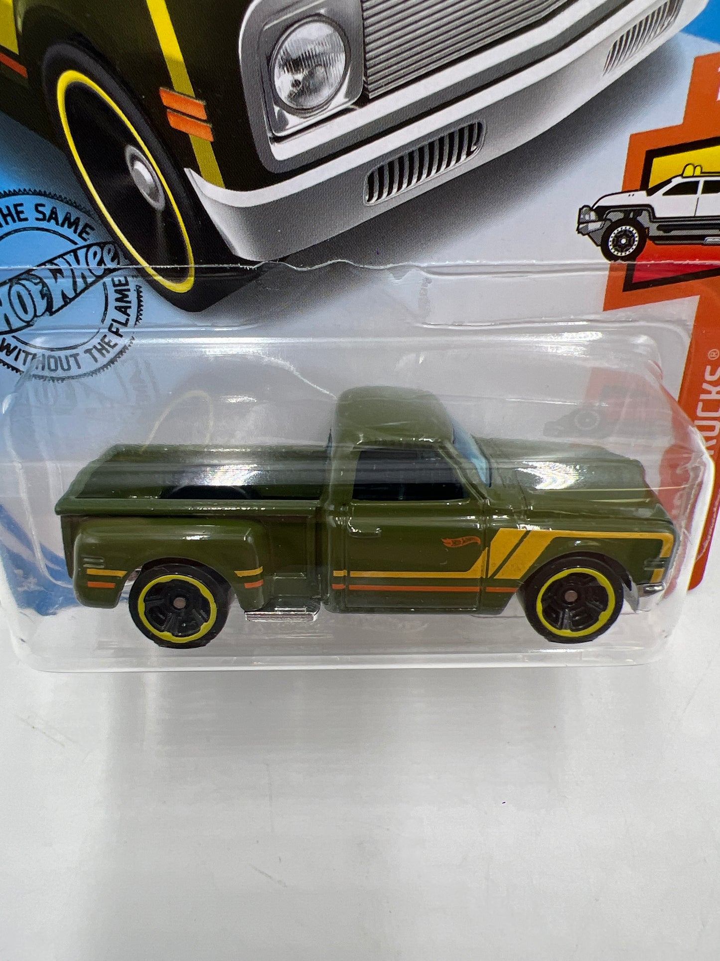 2020 Hot Wheels Hot Trucks #202 69 Chevy Pickup Green 14H