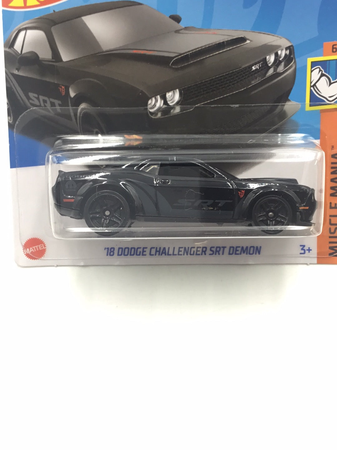 2023 hot wheels Short Card #151 18 Dodge Challenger SRT Demon Q7