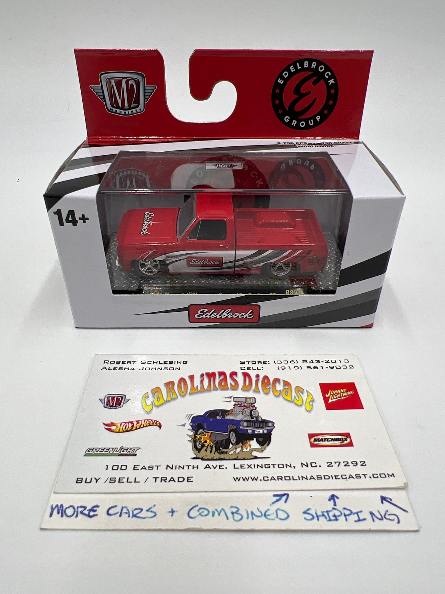 M2 Machines Edelbrock 1975 Chevrolet Cheyenne Super 10 Custom SS Red R85