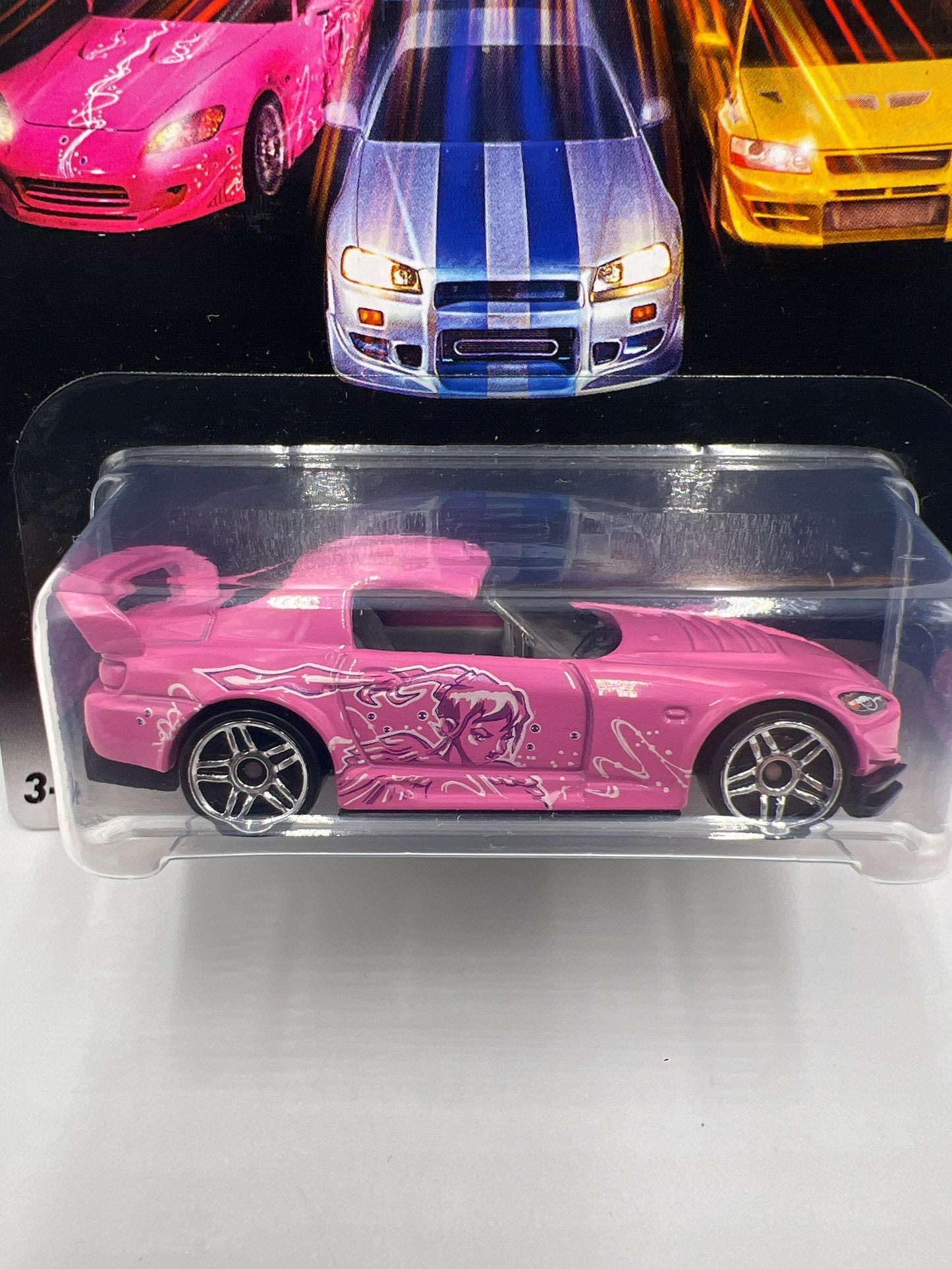 Hot Wheels Fast and Furious #2 Honda S2000 Pink Suki W/Protector