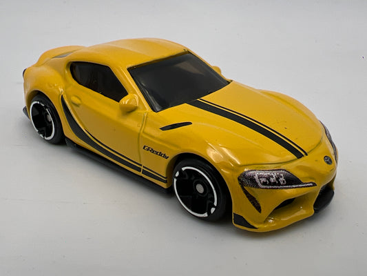Hot Wheels 1/64 Japanese JDM Multipack Exclusive 2021 Toyota GR Supra Yellow Loose