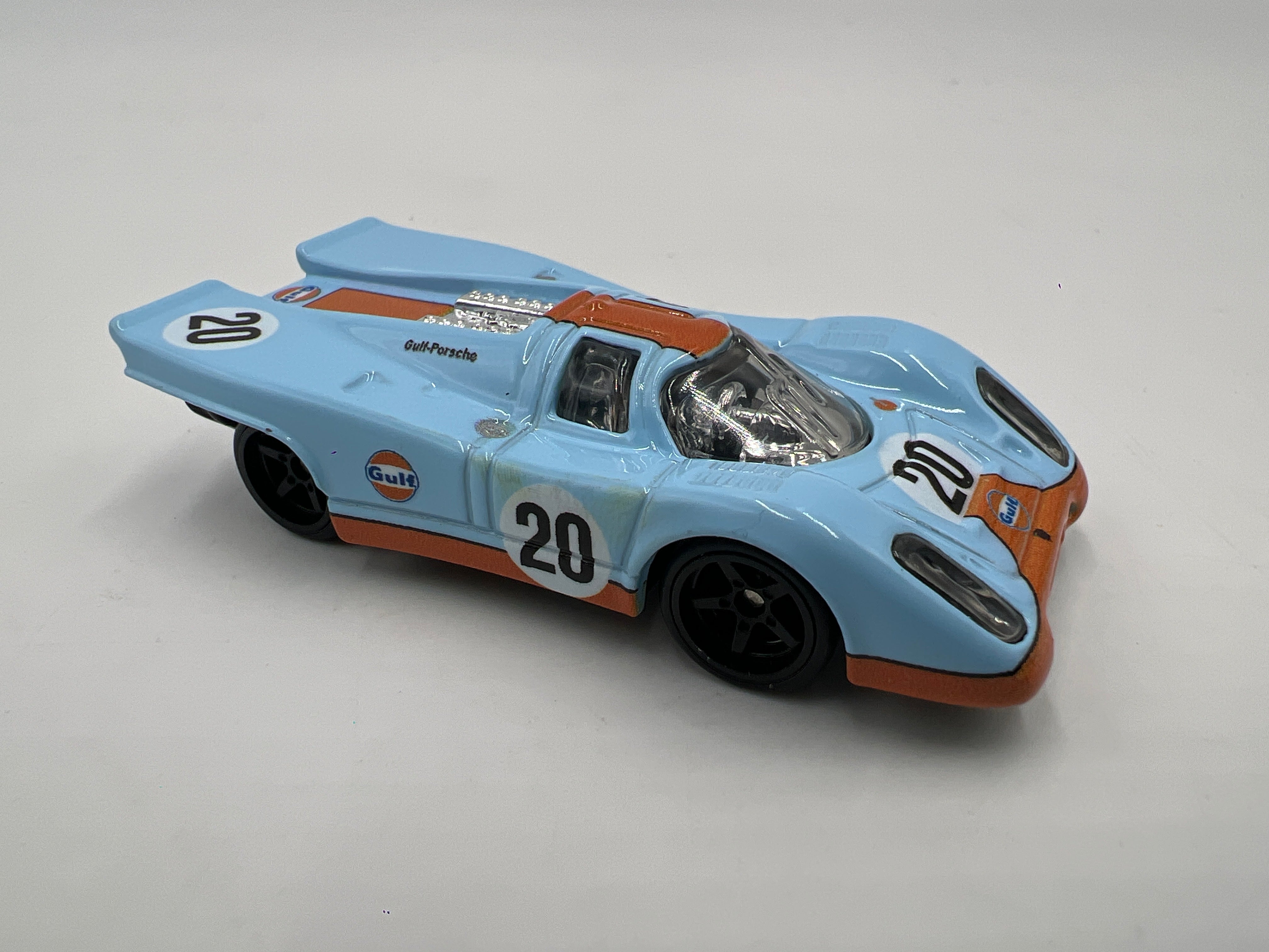 Hot Wheels Diorama Premium Porsche 917K Gulf Loose carolinasdiecast