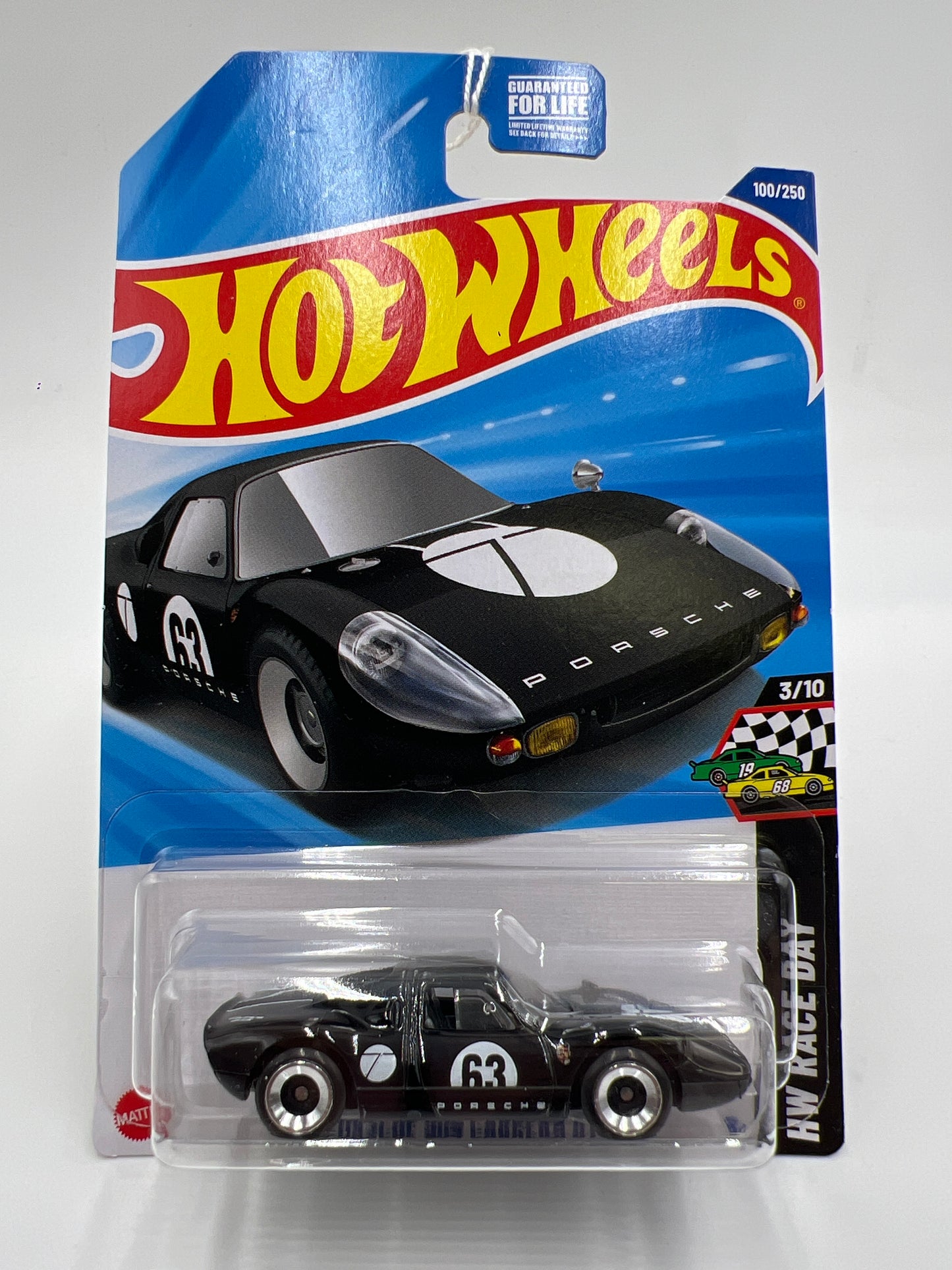 2025 Hot Wheels L Case Race Day #100 Porsche 904 Carrera GTS Black 100D