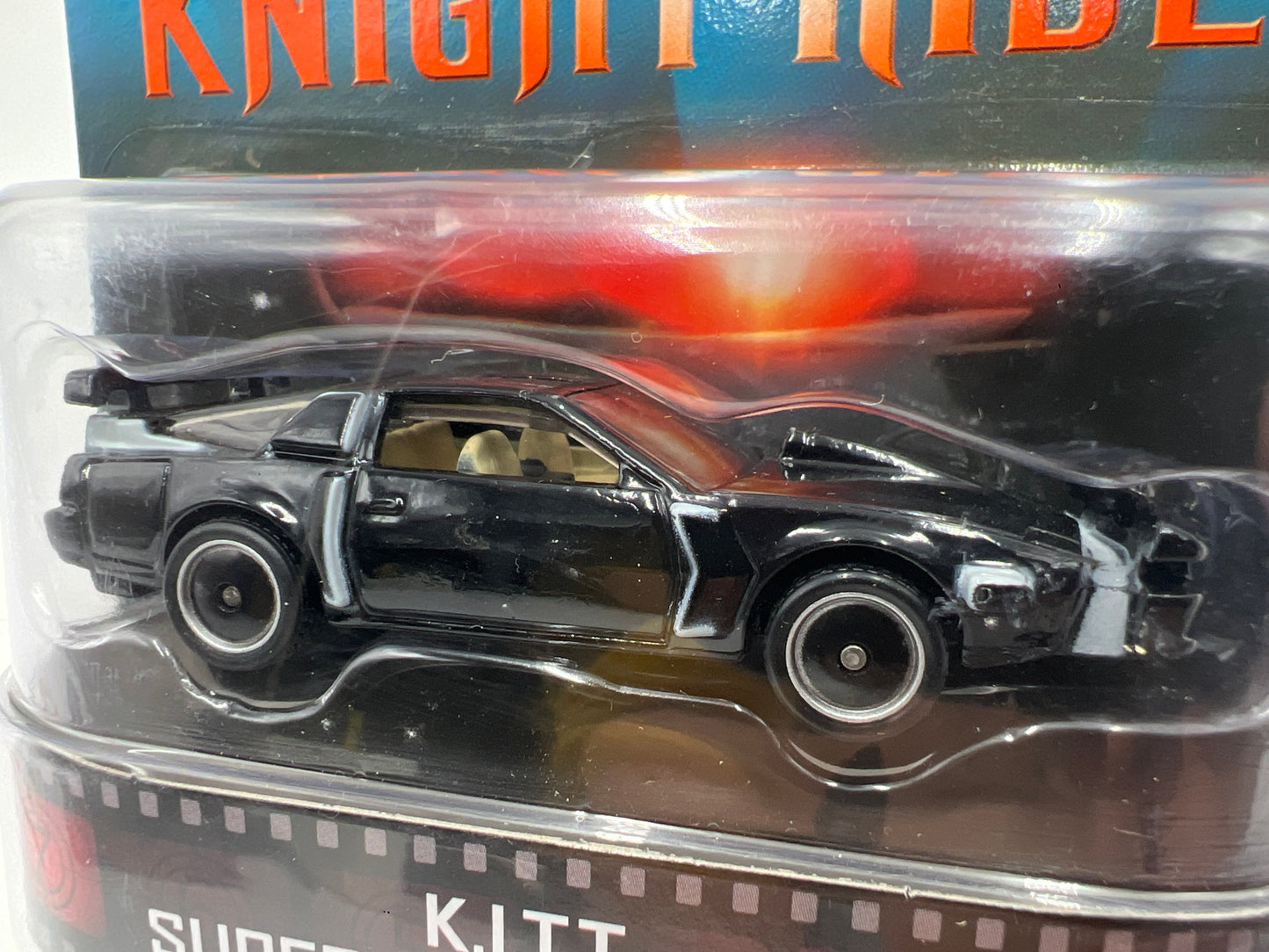Hot Wheels Retro Entertainment Knight Rider K.I.T.T. Super Pursuit Mode Black 241B