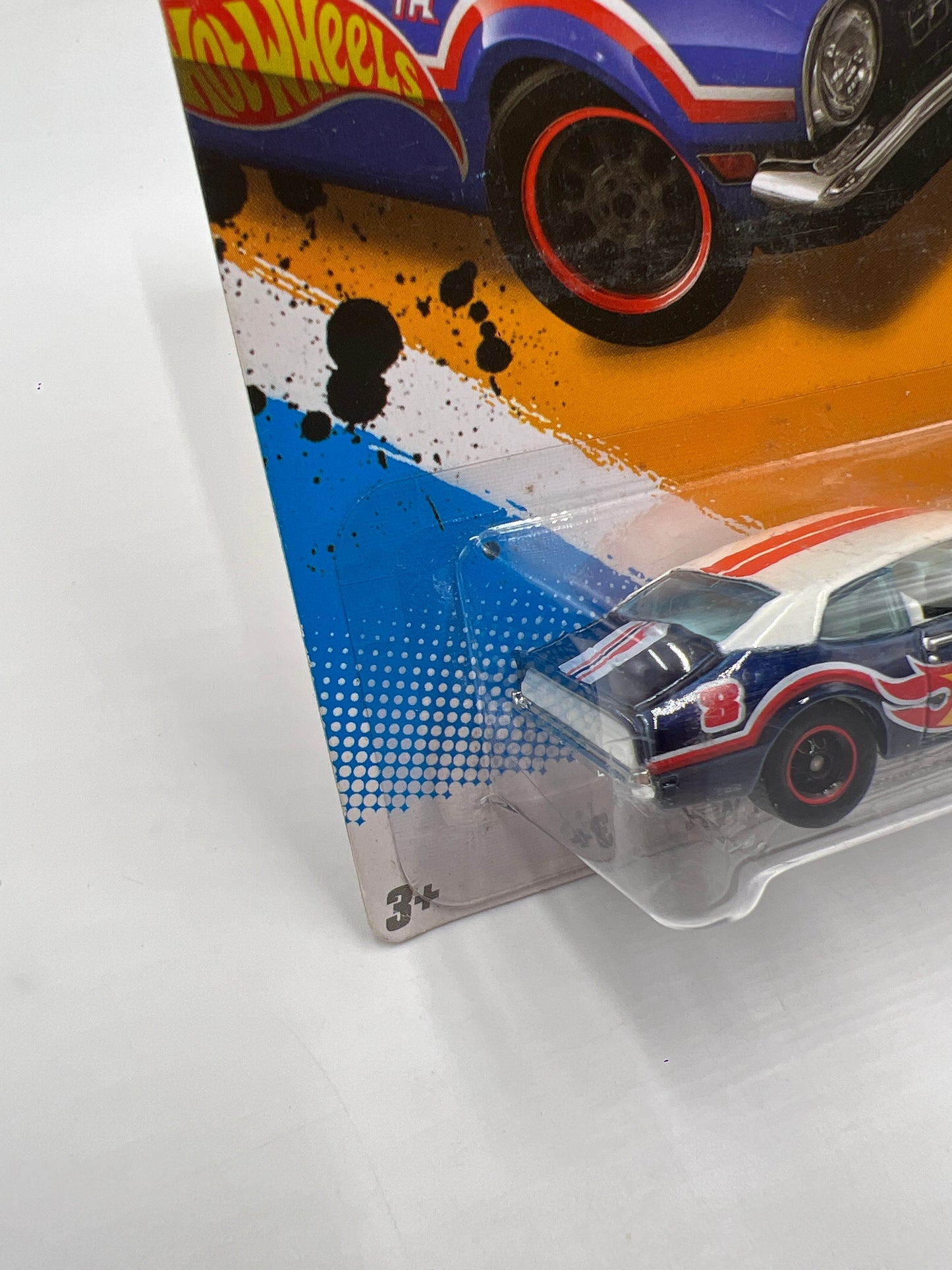 2012 Hot Wheels Super Treasure Hunt #179 71 Maverick Grabber Blue W/Protector