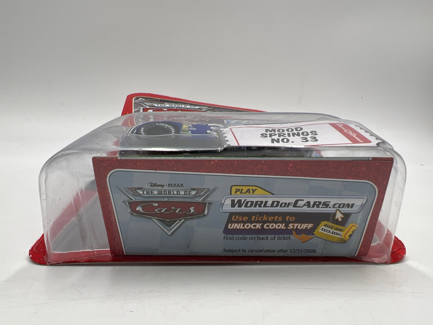 Disney Pixar The World Of Cars Rubber Tires Mood Springs No 33 140G