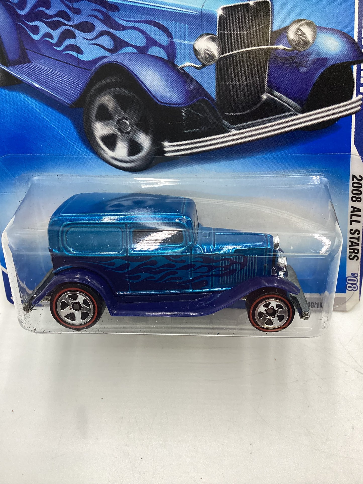 2008 Hot Wheels All Stars #49 32 Ford Delivery Blue 31D