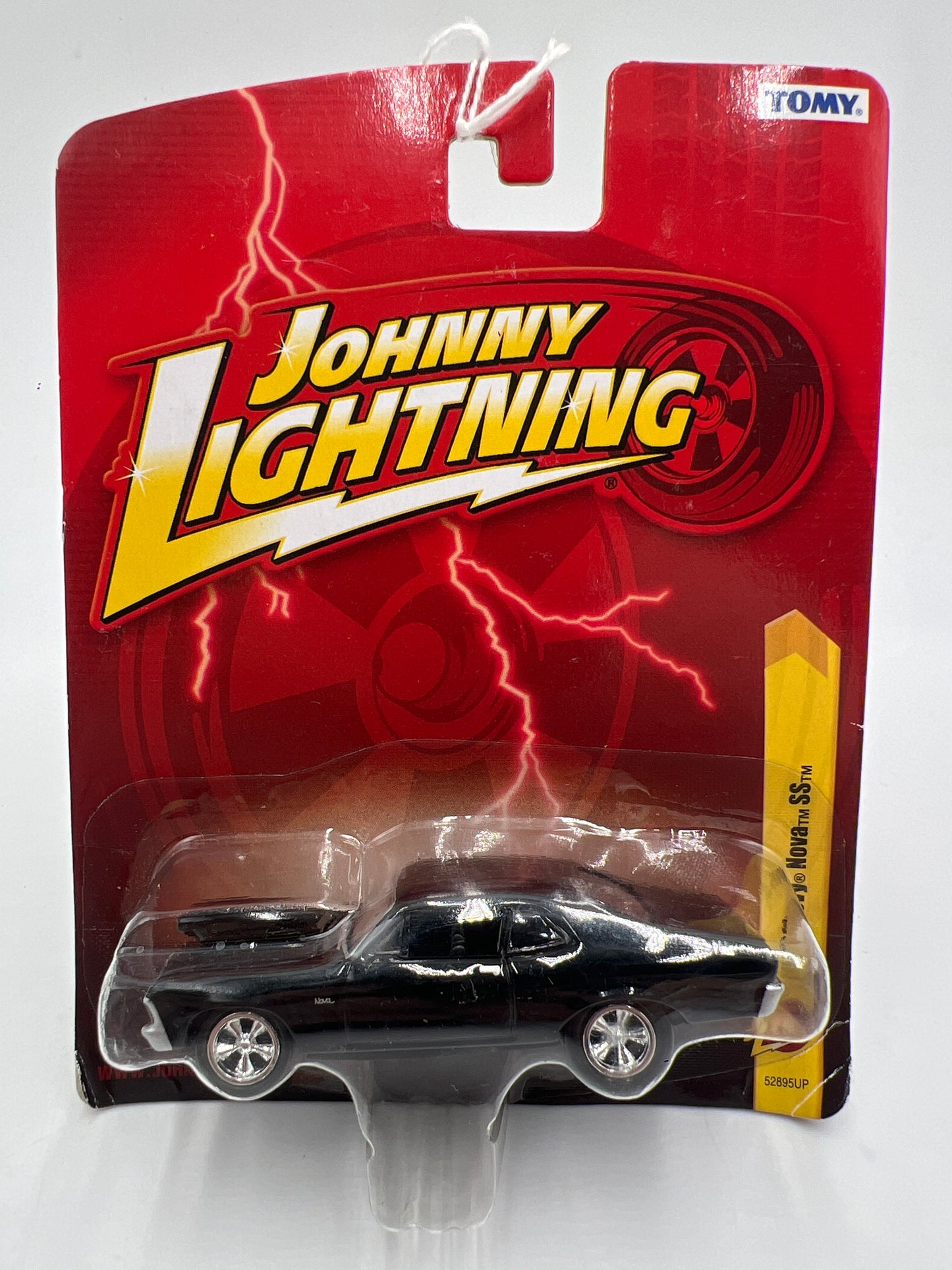 Johnny Lightning Small Card 1970 Chevy Nova SS Black