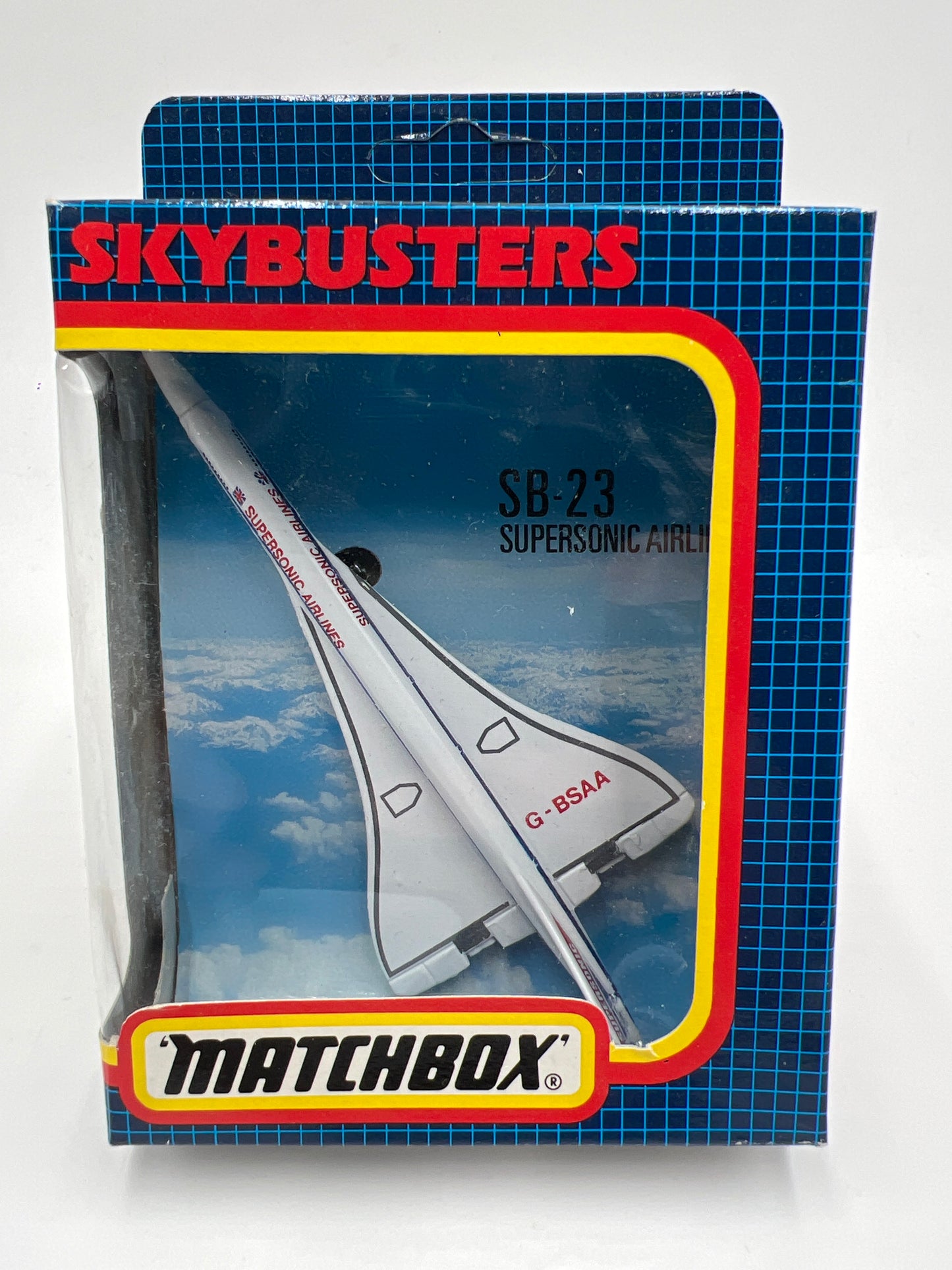 Matchbox Skybusters SB-23 Supersonic Airliner White