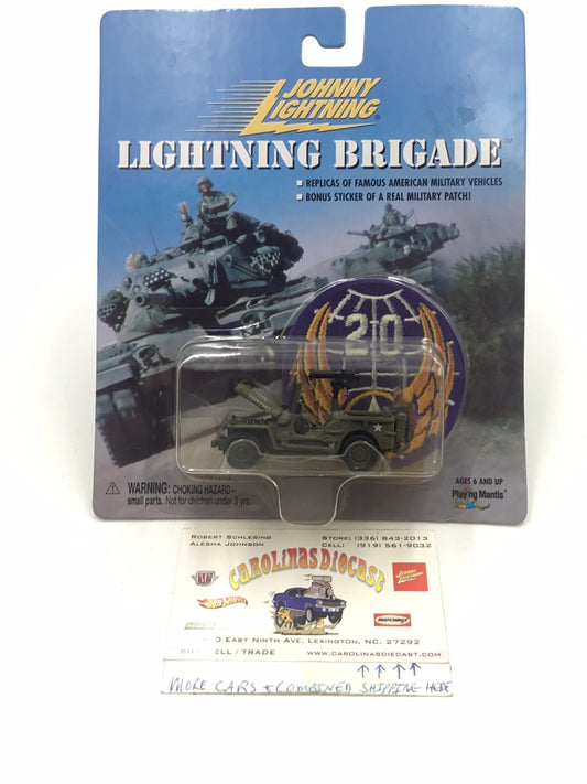 Johnny lightning Lightning Brigade WWII Willys MB Scout Jeep TT5