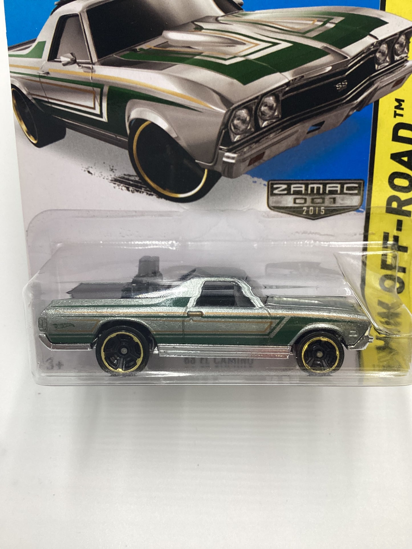 2015 Hot Wheels Zamac 001 #122 68 El Camino 145C