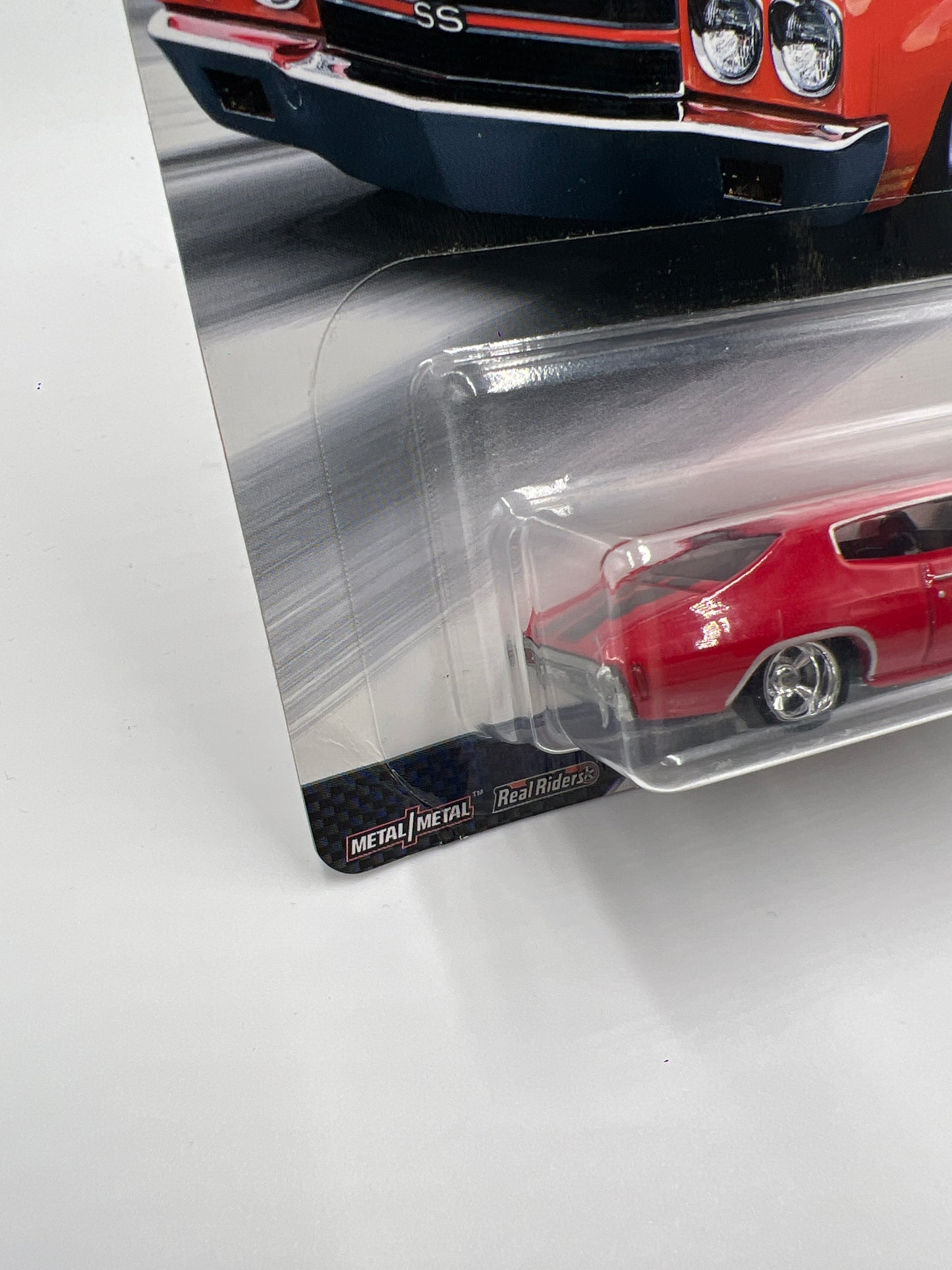 Hot Wheels Premium Fast & Furious #1 1/4 Mile Muscle 1970 Chevrolet Chevelle SS Red Card Not Perfect 251A