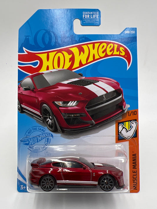 Hot Wheels GameStop Exclusive #248 2020 Ford Mustang Shelby GT500 Red W/Protector