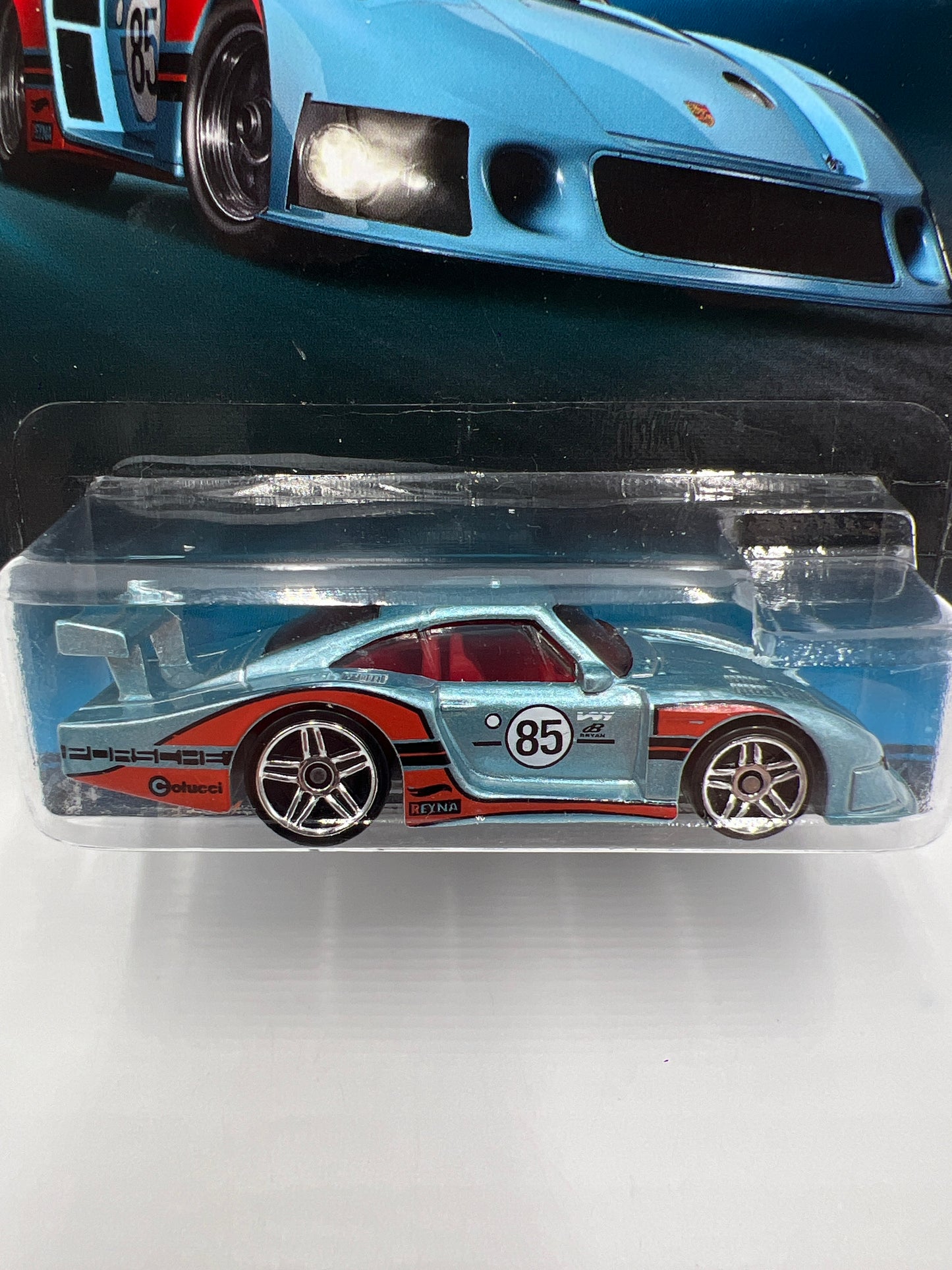 2015 Hot Wheels Walmart Exclusive Porsche Series #8 Porsche 935-78 Blue SR