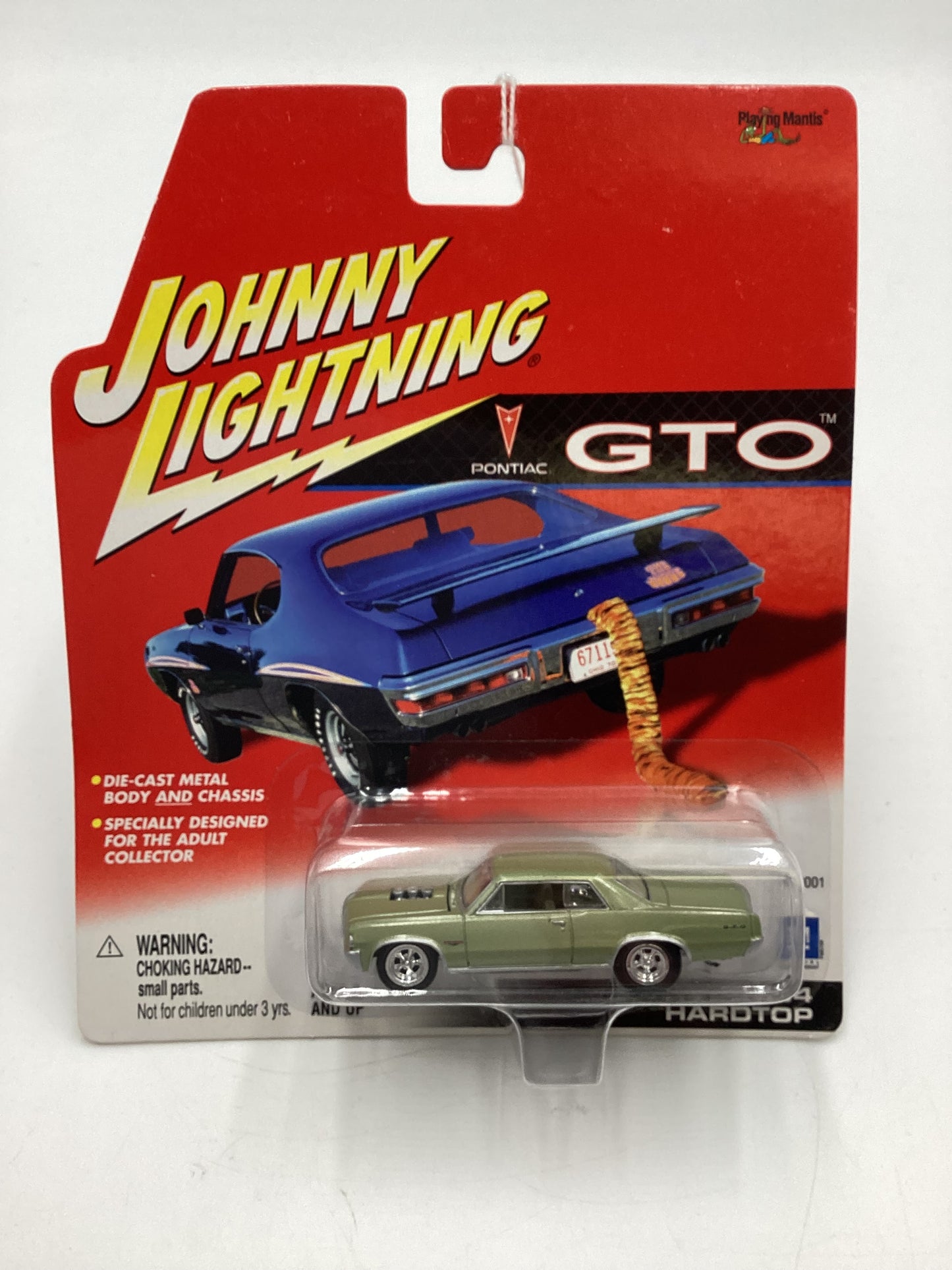 Johnny Lightning Pontiac GTO 1964 Hardtop Green 185C