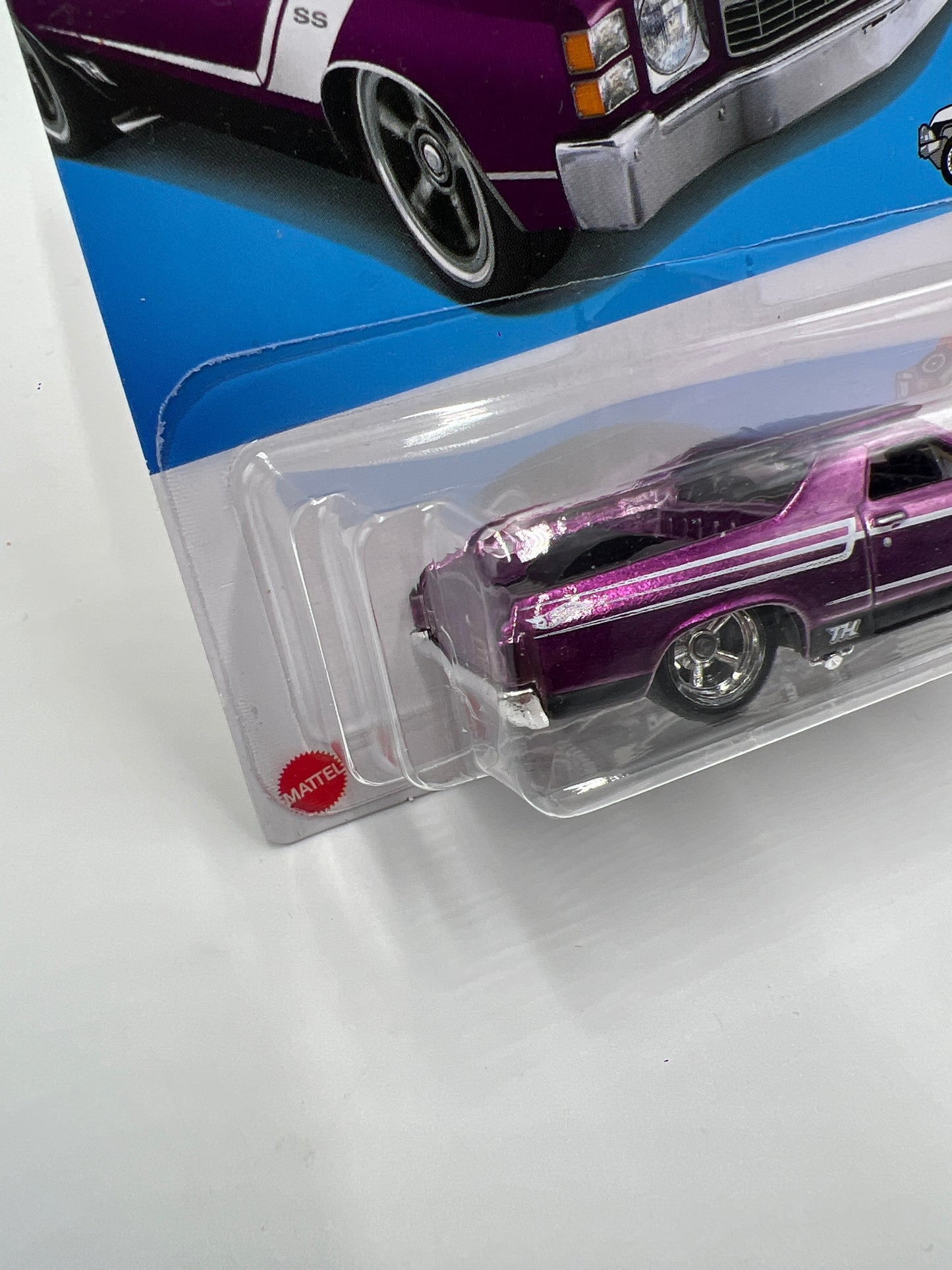 2024 Hot Wheels F Case Super Treasure Hunt #132 72 El Camino Purple W/Protector #2