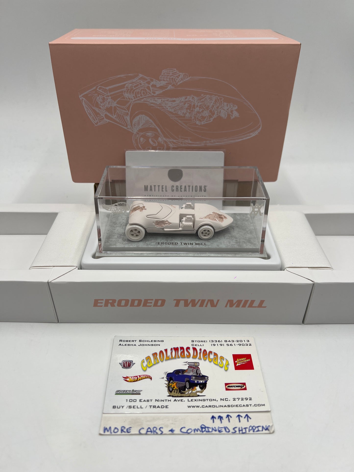 Mattel Creations Hot Wheels x Daniel Arsham Eroded Twin Mill