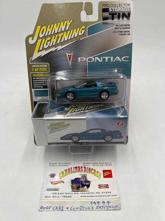 Johnny Lightning 1994 Pontiac Firebird T/A Blue W/Tin 217E
