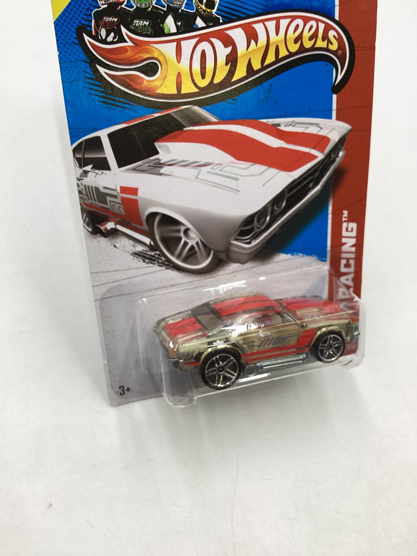 2013 Hot Wheels #137 69 Chevelle Transparent 3C