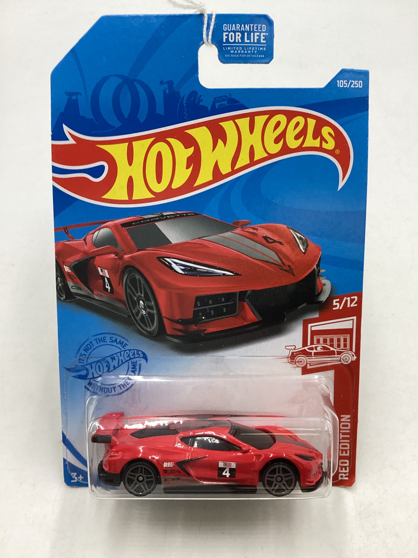 2021 Hot Wheels #105 Red Edition Corvette C8.R 143G