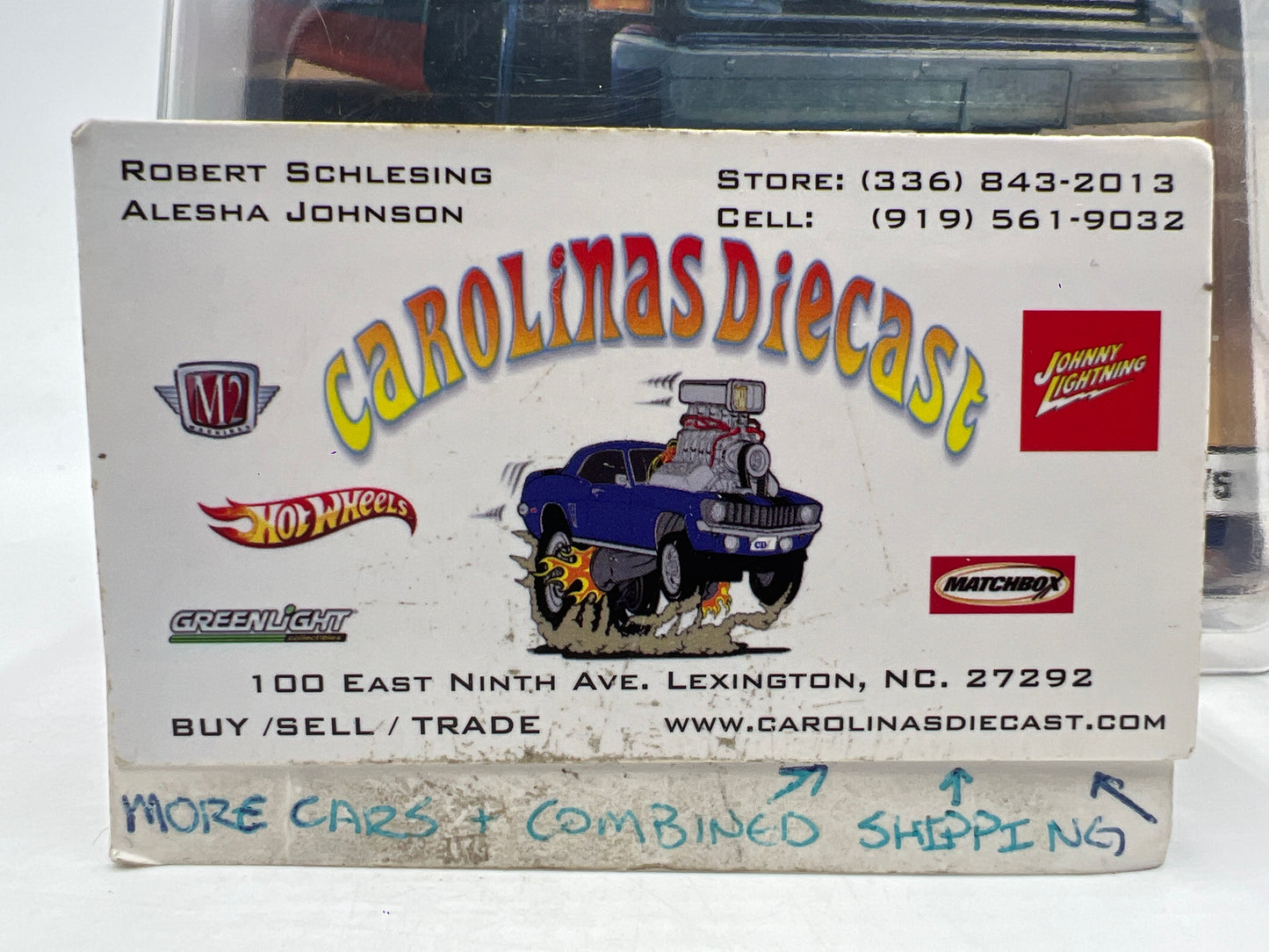2018 Hot Wheels Premium Car Culture Shop Trucks #3 83 Chevy Silverado Borla W/Protector