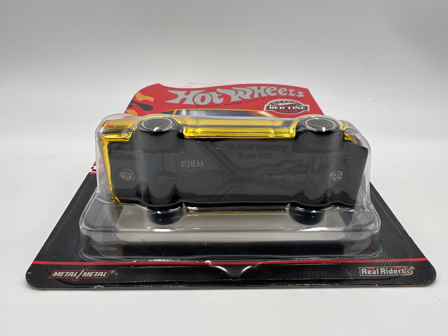 2024 Hot Wheels RLC 1970 Ford Mustang Boss 302 Gold W/Protector