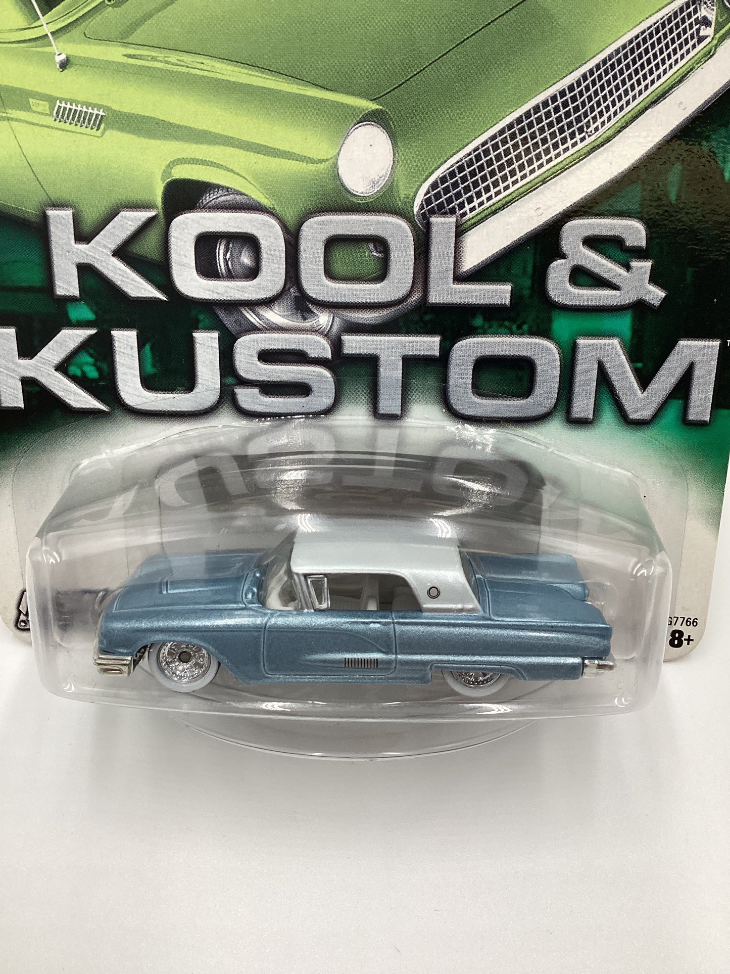 Hot Wheels Kool & Kustom #4 58 Thunderbird Light Blue