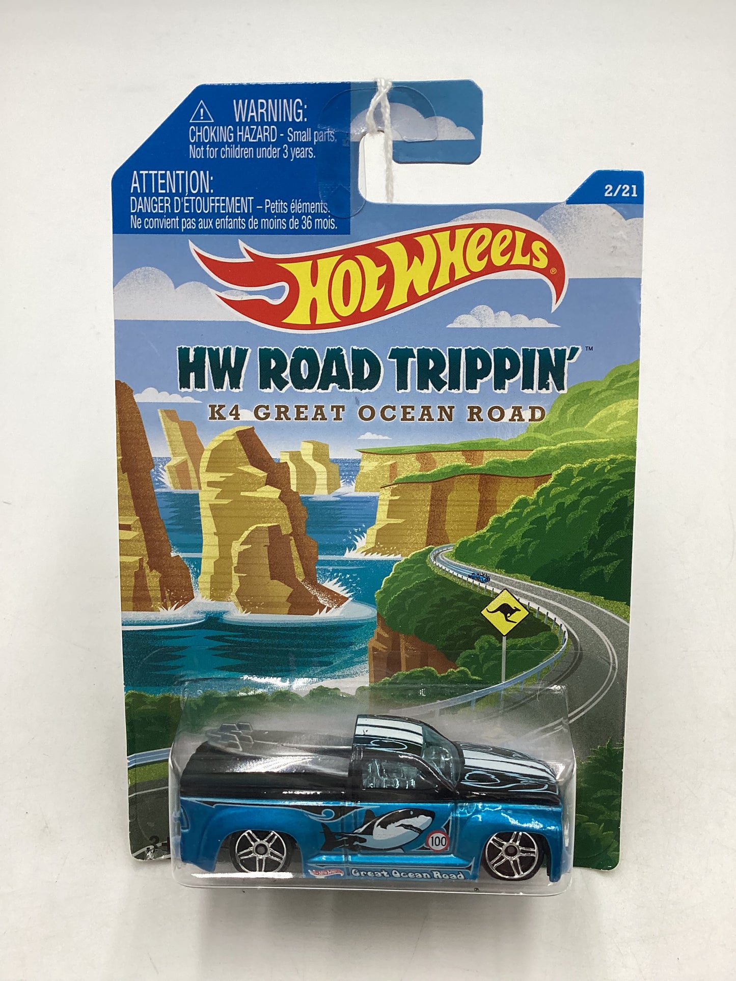 Hot Wheels 2014 Road Trippin Switchback K4 Great Ocean Road 155C