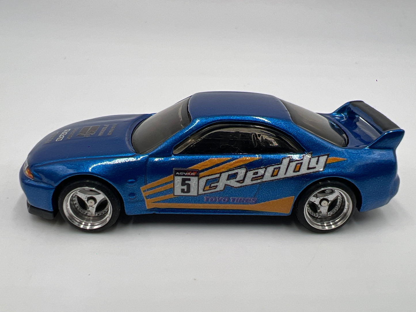 Hot Wheels Full Custom Nissan Skyline GT-R R33 GReddy Blue