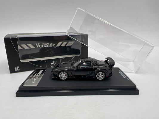 Time Micro 1/64 VeilSide Mazda RX-7 Black