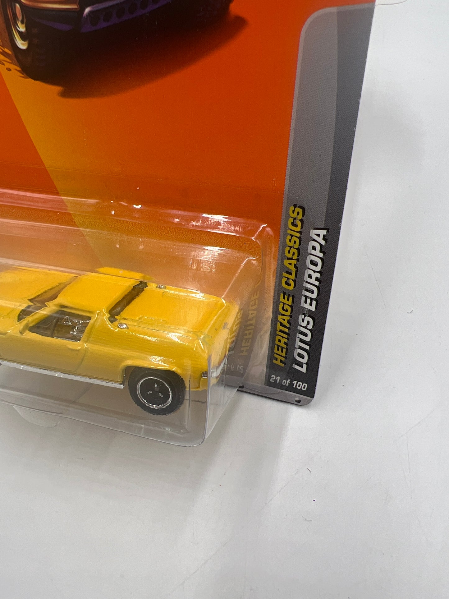 Matchbox 2010 Heritage Classics Lotus Europa Yellow #21