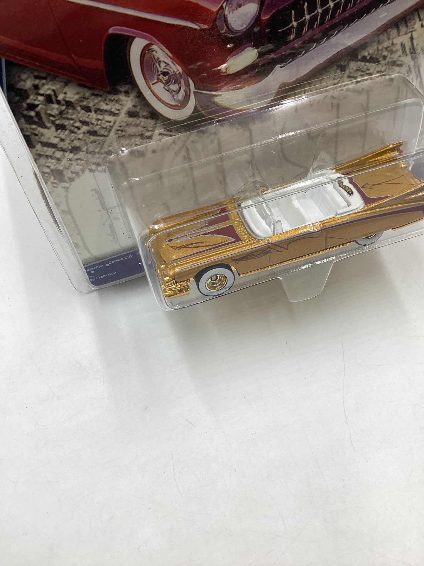 Hot Wheels Cruisin America Crusiers 59 Cadillac Gold