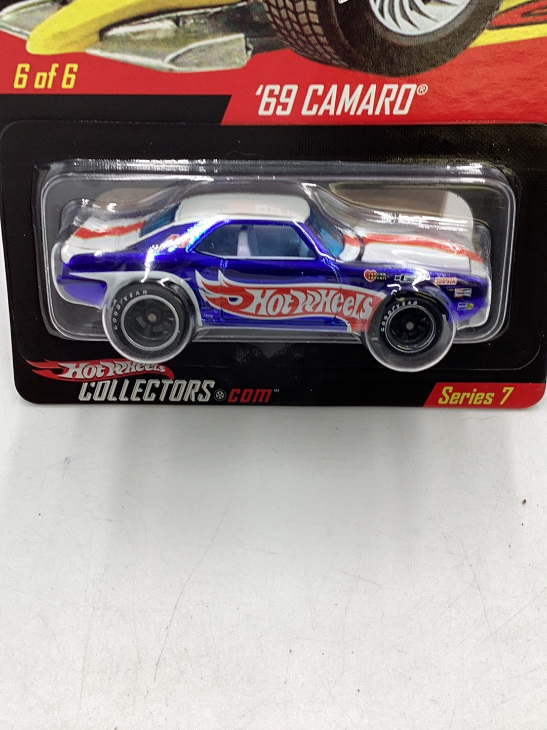 Hot wheels RLC Real Riders Series 7 6/6 69 Camaro 293/10000