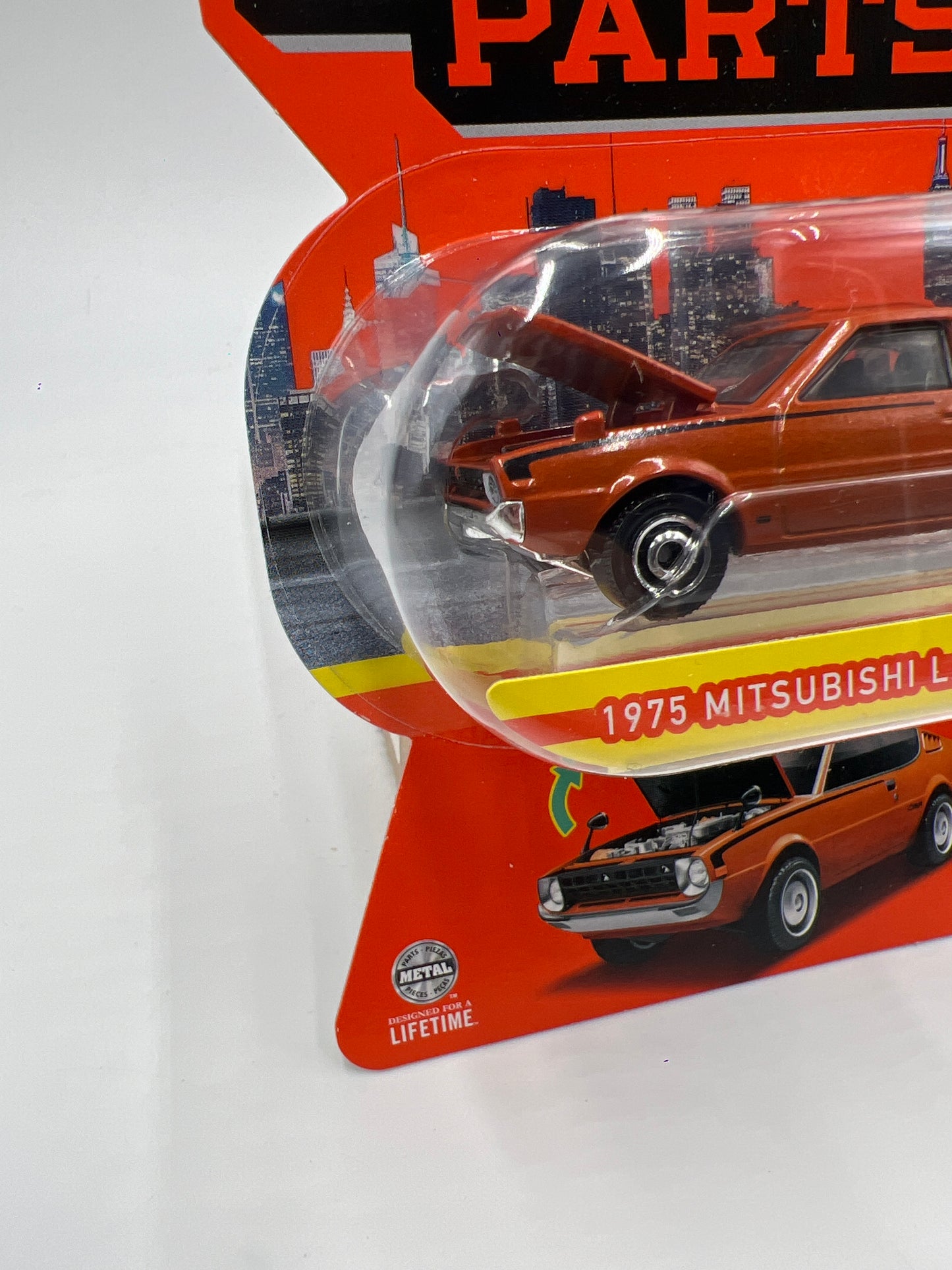 Matchbox Moving Parts #49 1975 Mitsubishi Lancer Celeste Dark Orange 163i