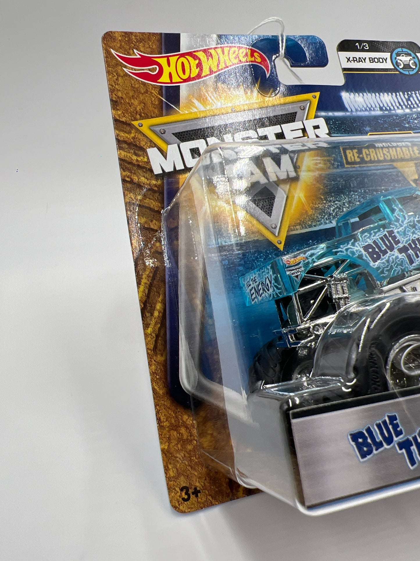 Hot Wheels Monster Jam X-Ray Body #1 Blue Thunder 130A