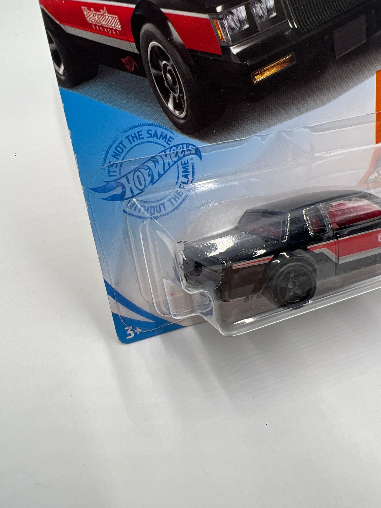 Hot Wheels 87 Buick Regal GNX Black Wheel Swap Custom On Card W/Protector SR